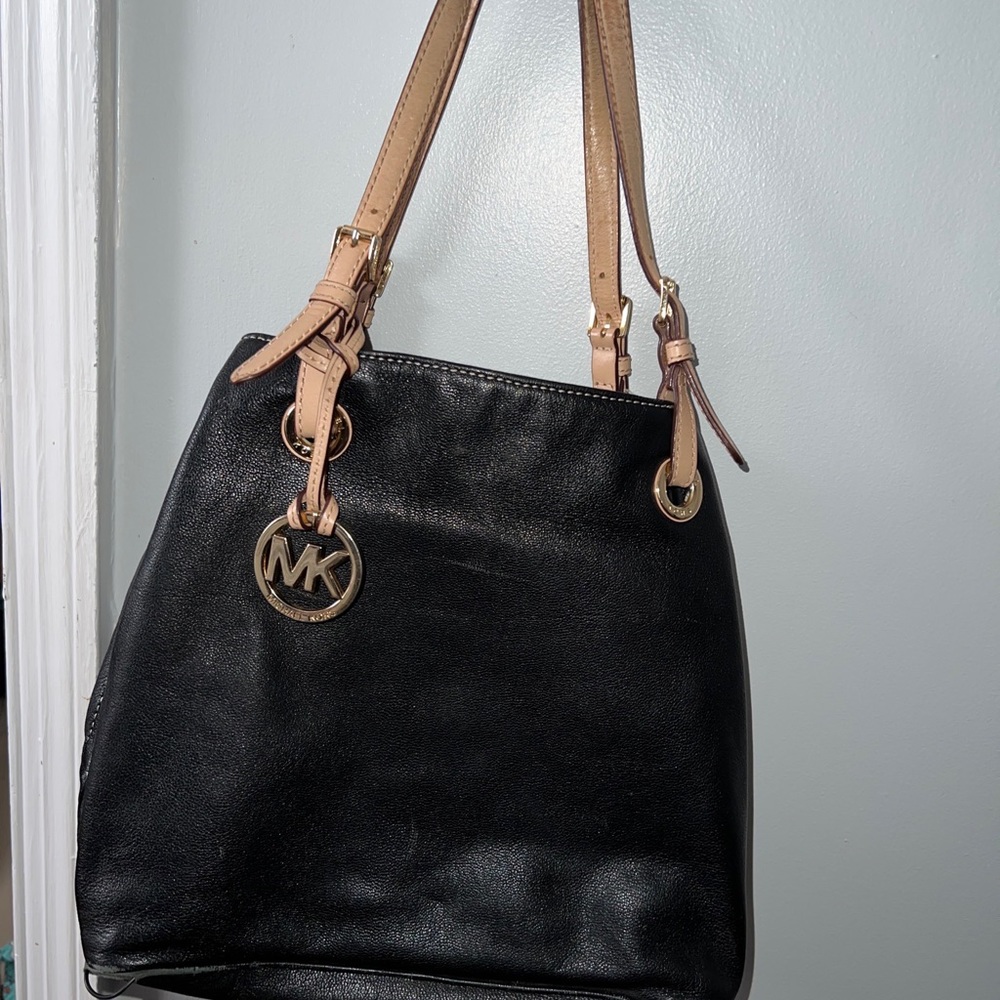 Michael Kors black shoulder bag